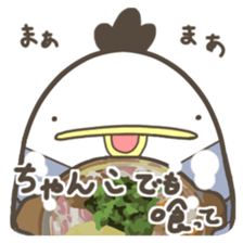 sumo bird BONJIRIMARU sticker #15509541