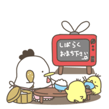 sumo bird BONJIRIMARU sticker #15509545