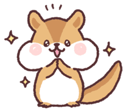 little chipmunk sticker #15510278