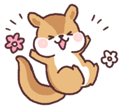 little chipmunk sticker #15510280