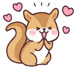 little chipmunk sticker #15510283