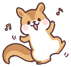 little chipmunk sticker #15510285