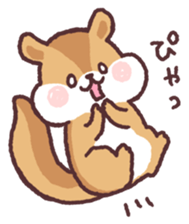 little chipmunk sticker #15510291