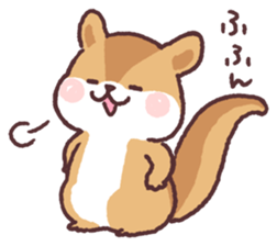 little chipmunk sticker #15510296