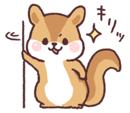 little chipmunk sticker #15510297
