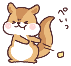 little chipmunk sticker #15510298