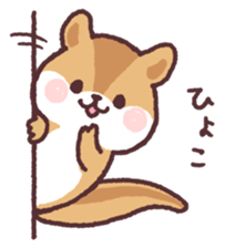 little chipmunk sticker #15510302