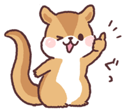 little chipmunk sticker #15510311