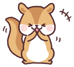little chipmunk sticker #15510313