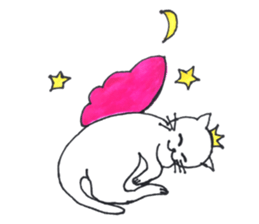 Hana is a very cute cat sticker #15510423
