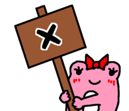 Miyoko of a JK frog sticker #15510974