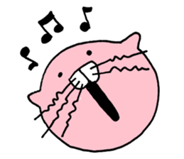 Pinky Cat sticker #15511020