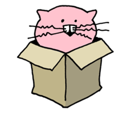 Pinky Cat sticker #15511021
