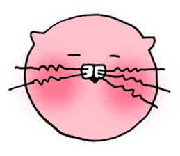 Pinky Cat sticker #15511028