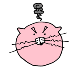 Pinky Cat sticker #15511030