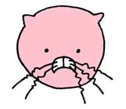 Pinky Cat sticker #15511032