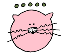 Pinky Cat sticker #15511034