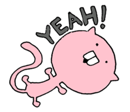 Pinky Cat sticker #15511035