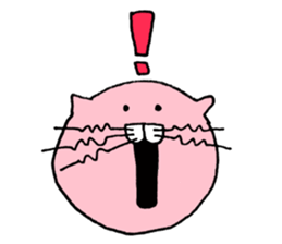 Pinky Cat sticker #15511039