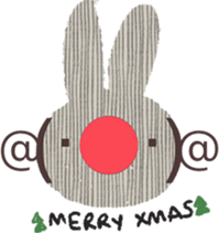 Lovely Pink Rabbit Korean Emoji 2 sticker #15511383