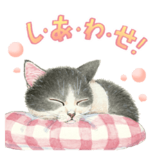 Cat town-Neargo sticker #15511940