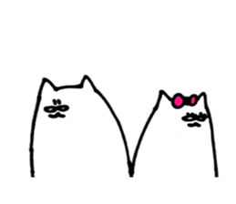 Shiromeneko2 sticker #15512654