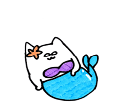 Shiromeneko2 sticker #15512655