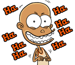 The Mametot (bald boy) sticker #15512700