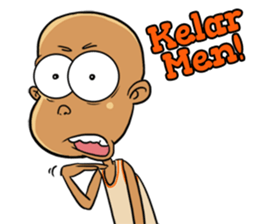 The Mametot (bald boy) sticker #15512704