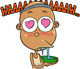 The Mametot (bald boy) sticker #15512717