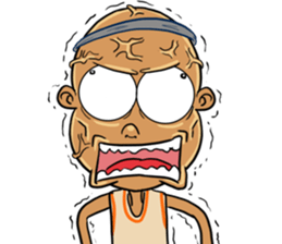 The Mametot (bald boy) sticker #15512723