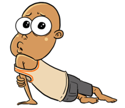 The Mametot (bald boy) sticker #15512729