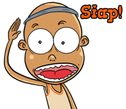 The Mametot (bald boy) sticker #15512730