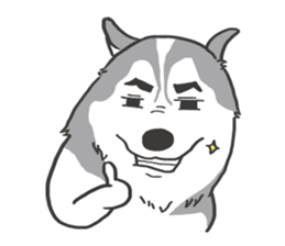 HAHA the Miracle Husky sticker #15512938