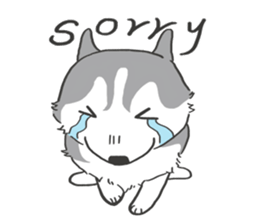 HAHA the Miracle Husky sticker #15512951