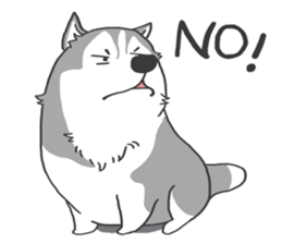 HAHA the Miracle Husky sticker #15512953