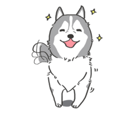 HAHA the Miracle Husky sticker #15512958