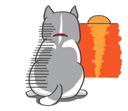 HAHA the Miracle Husky sticker #15512963