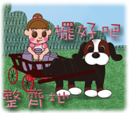 so cute boy&girl's happy life 3 sticker #15513152