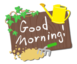 Gardening(English) sticker #15513186