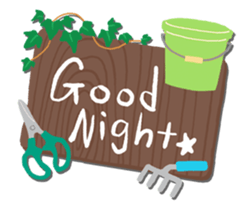 Gardening(English) sticker #15513189