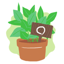 Gardening(English) sticker #15513201