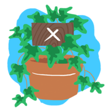Gardening(English) sticker #15513202