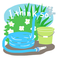 Gardening(English) sticker #15513213