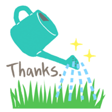 Gardening(English) sticker #15513216