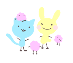 Pale mofumofu sticker #15514131