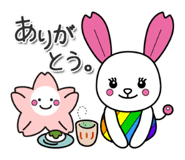 Usakura and Sakurako Spring Sticker sticker #15515708