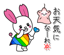 Usakura and Sakurako Spring Sticker sticker #15515709