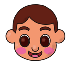 so cute boy&girl's happy life 5 sticker #15516084