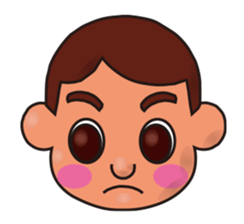 so cute boy&girl's happy life 5 sticker #15516086